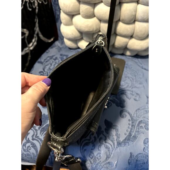 Coach Black Small Crossbody with Turnlock Front Pocket - Picture 5 of 7